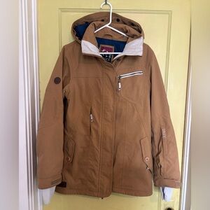 Dakine Tan Women’s Puffer Ski Jacket